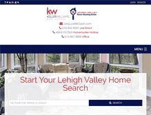 Tablet Screenshot of lehighvalleyhomehunter.com